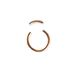 Pack 16 Piercing Tragus Septum Nostril Chapado En Oro 18k 5