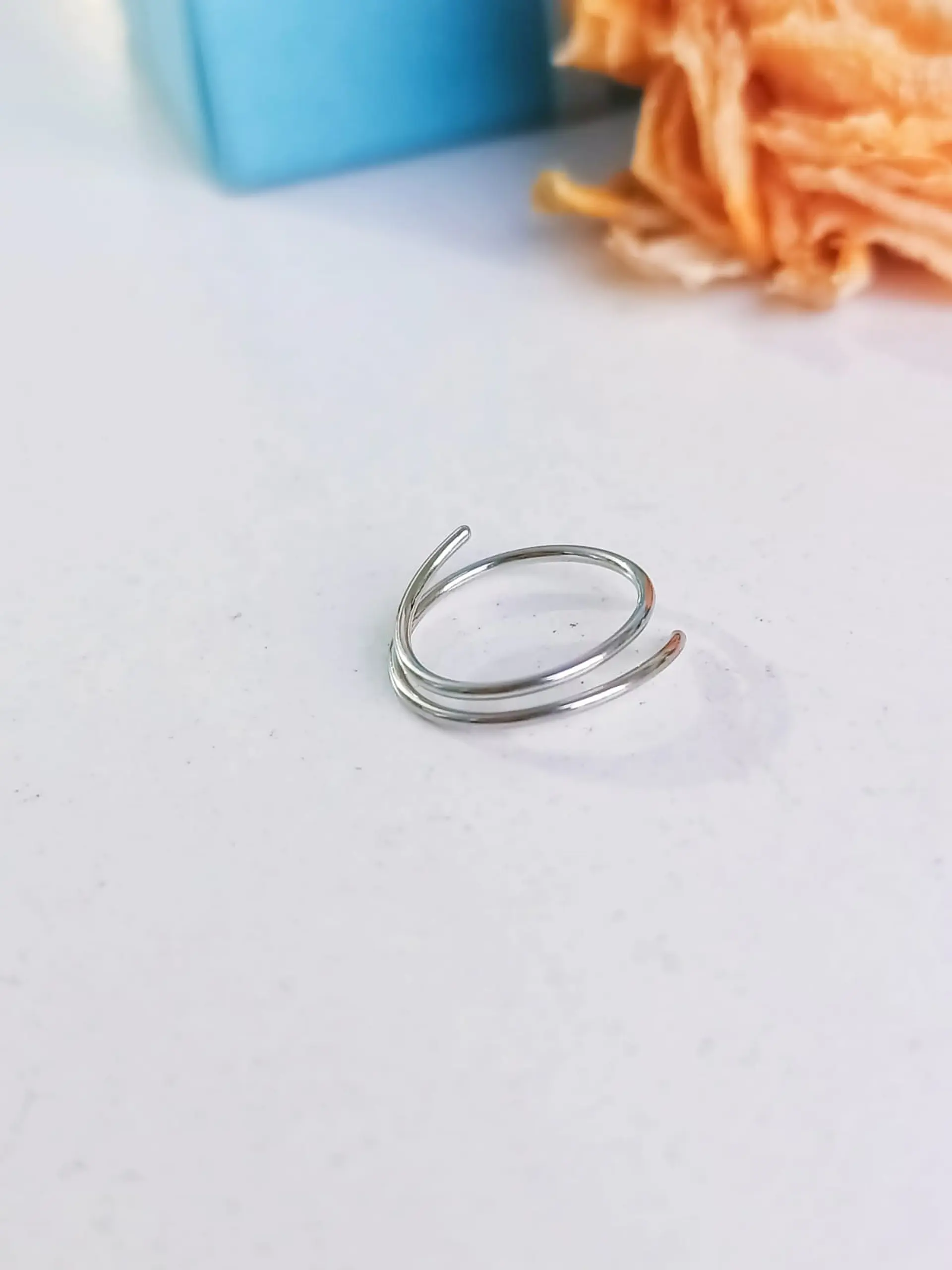 Piercing Nariz Oreja Nostril Tragus Daith Helix Labio Espiral colores 13