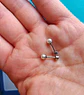 Aros de seguridad Perlas hipoalergenicas  - Miniatura 2