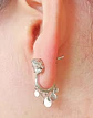 Pack De Aros Punto Luz Argollas Huggies Plata 925 Piercing - Miniatura 2