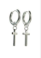 Pack 4 Pares Argollas Huggies Lisas Plateada Piercing Helix - Miniatura 6