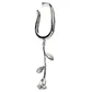Pack Earcuff Rosa Argolla Unidad Plateada Piercing Moderno - Miniatura 5