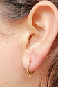 Piercing Septum 10mm F136 Titanio Chapado En Oro 18k - Miniatura 6