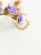 Piercing Septum 10mm F136 Titanio Chapado En Oro 18k - Miniatura 2