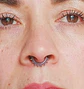 Piercing Septum 10 mm Daith Helix Tragus F136 Titanio - Miniatura 3