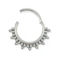 Piercing Septum 10 mm Daith Helix Tragus F136 Titanio - Miniatura 2