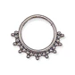 Piercing Septum 10 mm Daith Helix Tragus F136 Titanio - Miniatura 1