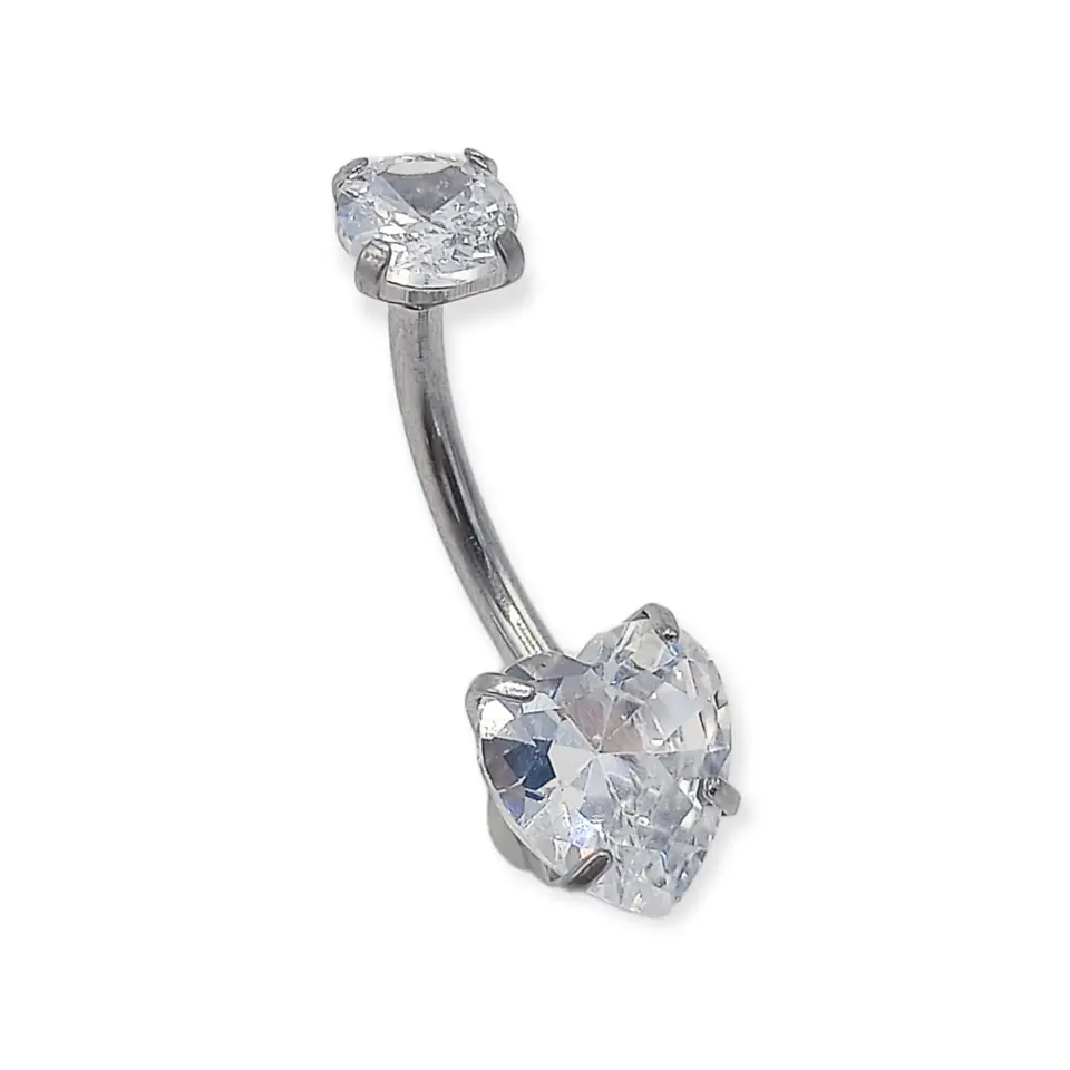 Piercing Ombligo 14g navel Titanio ASTM F136 5