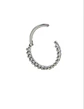 Piercing Septum Tragus Astm F136 Titanio circonios 10mm 16g - Miniatura 2