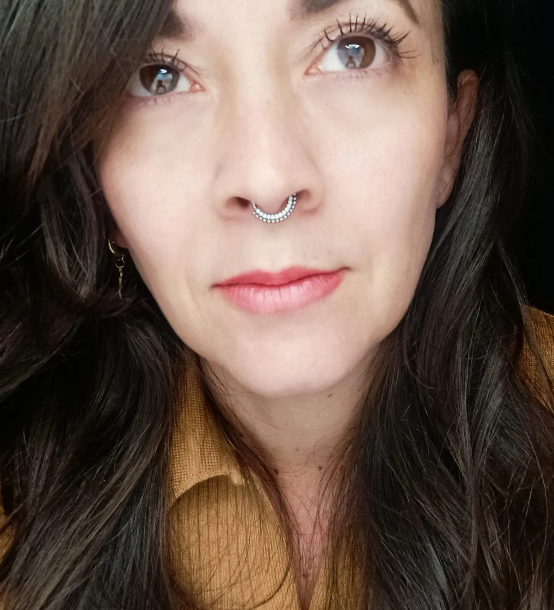 Piercing Septum Astm F136 Titanio Diadema Circonio 3