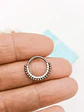 Piercing Septum Astm F136 Titanio Diadema Circonio - Miniatura 4