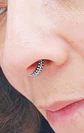 Piercing Septum F136 Titanio Zirconia Esfera Doble 10mm 16g - Miniatura 3