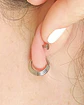 Piercing Labret Astm F136 Titanio Tragus Trepador 8mm - Miniatura 4