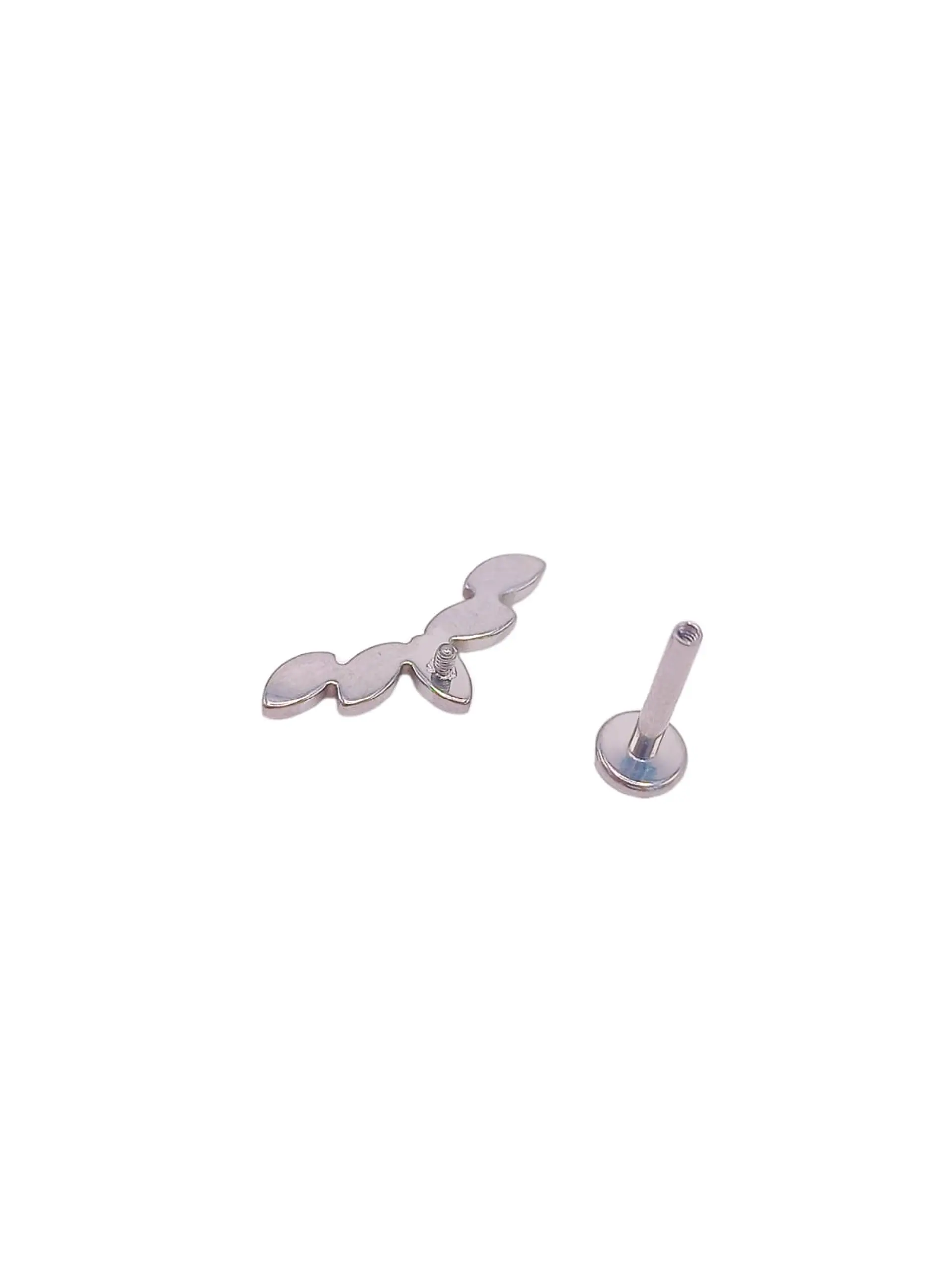Piercing Labret Astm F136 Titanio Tragus Trepador 8mm 6