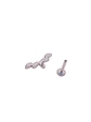Piercing Labret Astm F136 Titanio Tragus Trepador 8mm - Miniatura 6