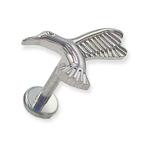 Piercing Labret Astm F136 Titanio Tragus Colibri 8mm