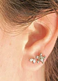 Piercing Labret Astm F136 Titanio Tortuga Tragus 8mm - Miniatura 9