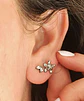 Piercing Labret Astm F136 Titanio Tortuga Tragus 8mm - Miniatura 3