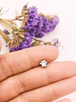 Piercing Labret F136 Titanio Huella Perro Gato 8mm - Miniatura 6