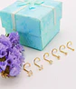 Set 6 Piercing Nostril Tipo S Punk Chapados En Oro 18k  - Miniatura 4