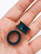 Aros Expansores Oreja 12mm Acampanado Estiradores Silicona - Miniatura 3