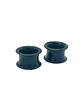 Aros Expansores Oreja 12mm Acampanado Estiradores Silicona - Miniatura 1