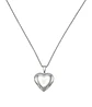 Cadena con dije Relicario corazon liso hipoalergenico  - Miniatura 1