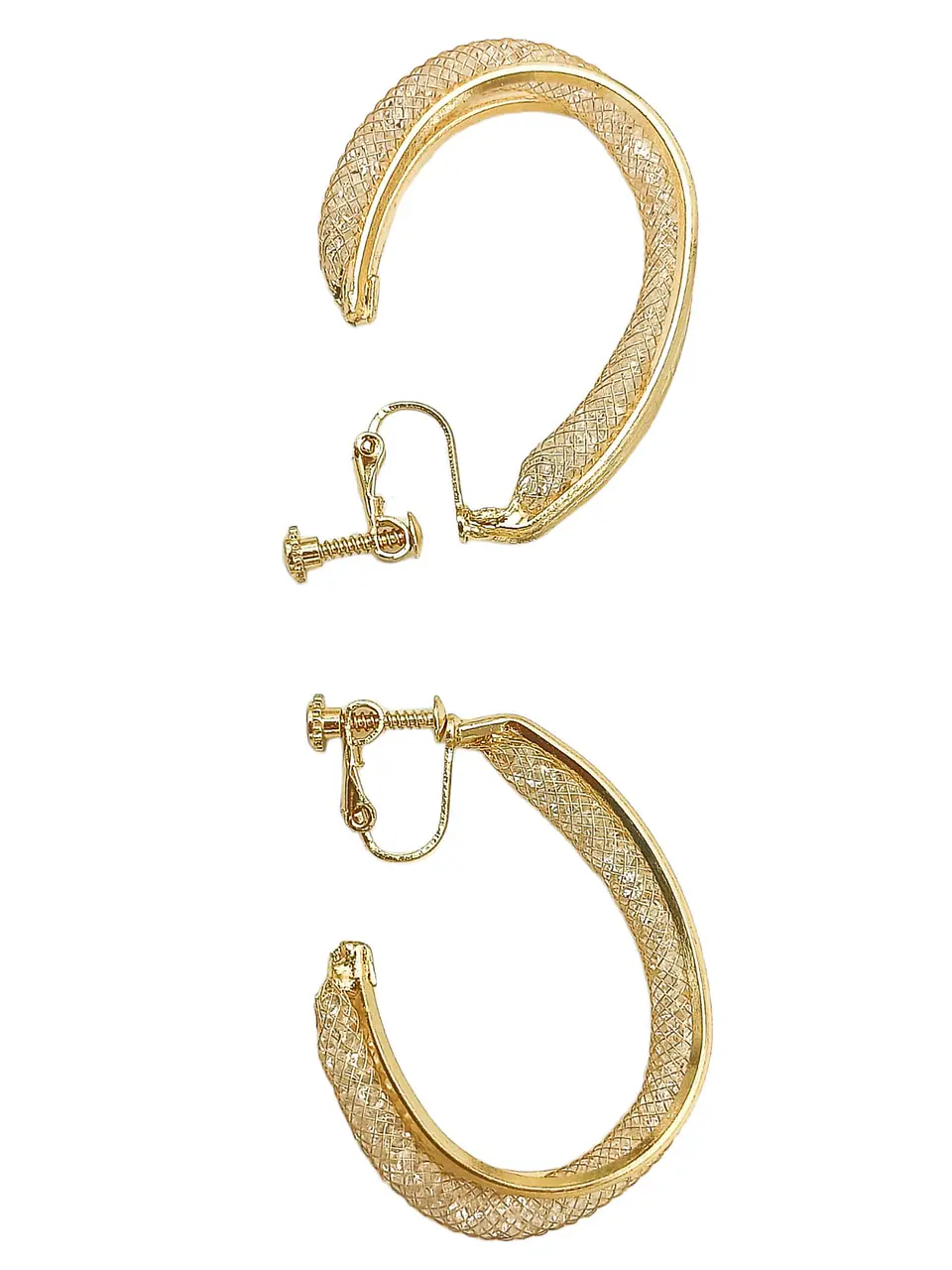 Argollas Sin Perforación Bañadas en oro 14kl earcuff 5