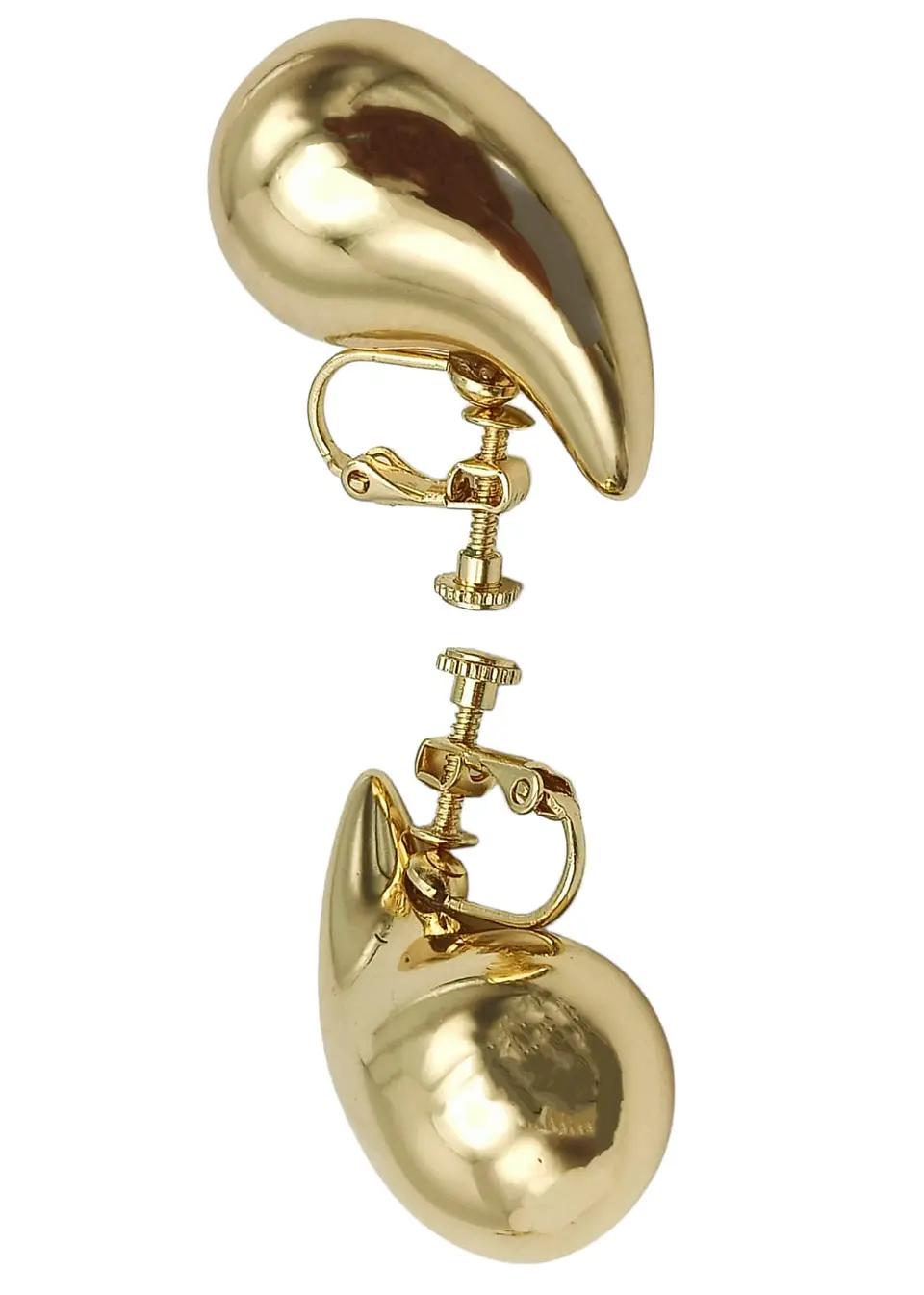 Aros Gota Viral Chapado En Oro 18k Earcuff Sin Perforación 4