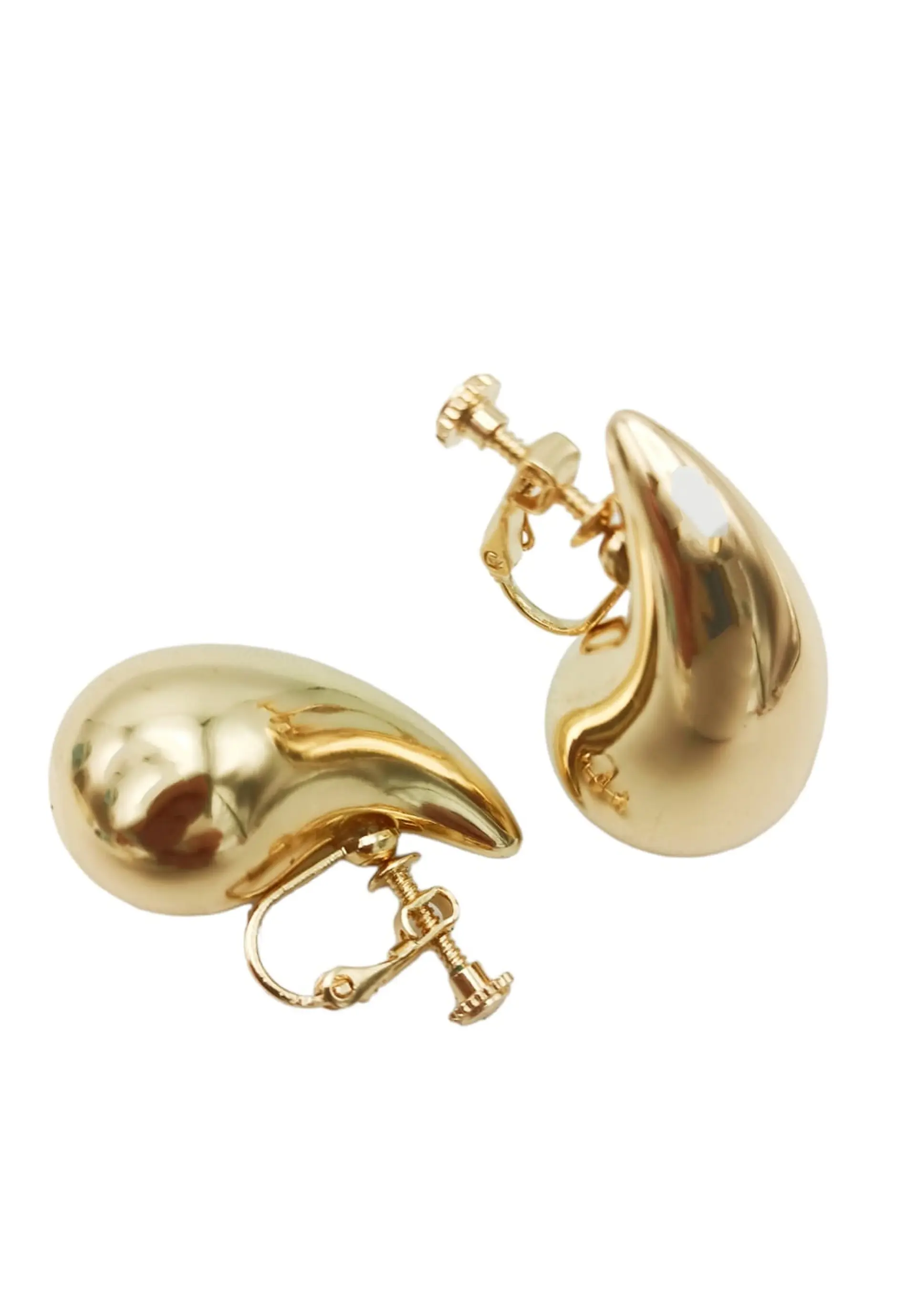 Aros Gota Viral Chapado En Oro 18k Earcuff Sin Perforación 7