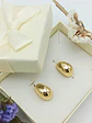 Aros Gota Huggies Chapado En Oro 18k Earcuff Sin Perforacion - Miniatura 2