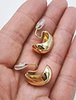 Aros Gota Huggies Chapado En Oro 18k Earcuff Sin Perforacion - Miniatura 5