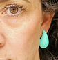 Aros Gota Celeste Earcuff Sin Perforacion Drop  - Miniatura 3
