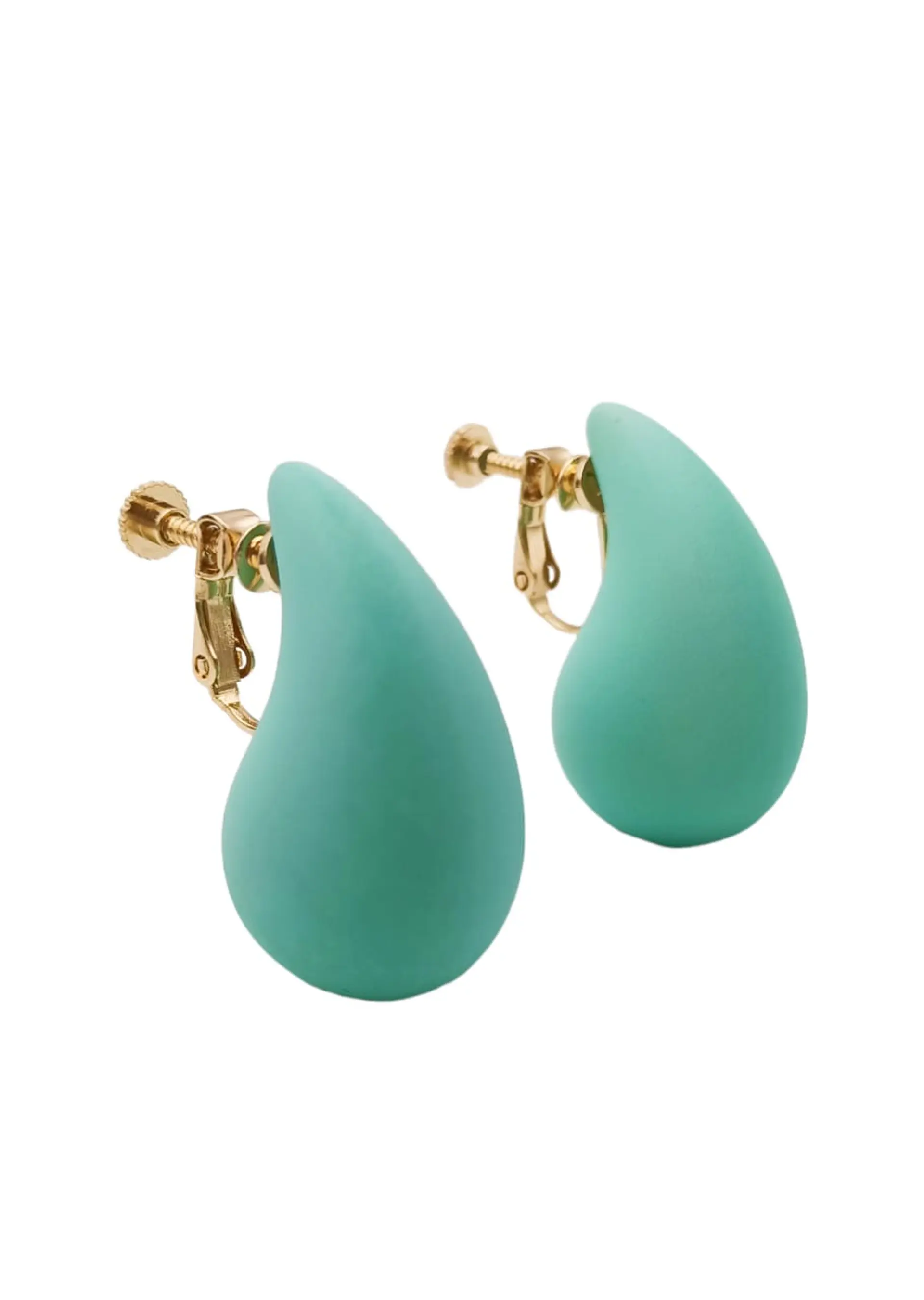 Aros Gota Celeste Earcuff Sin Perforacion Drop  1