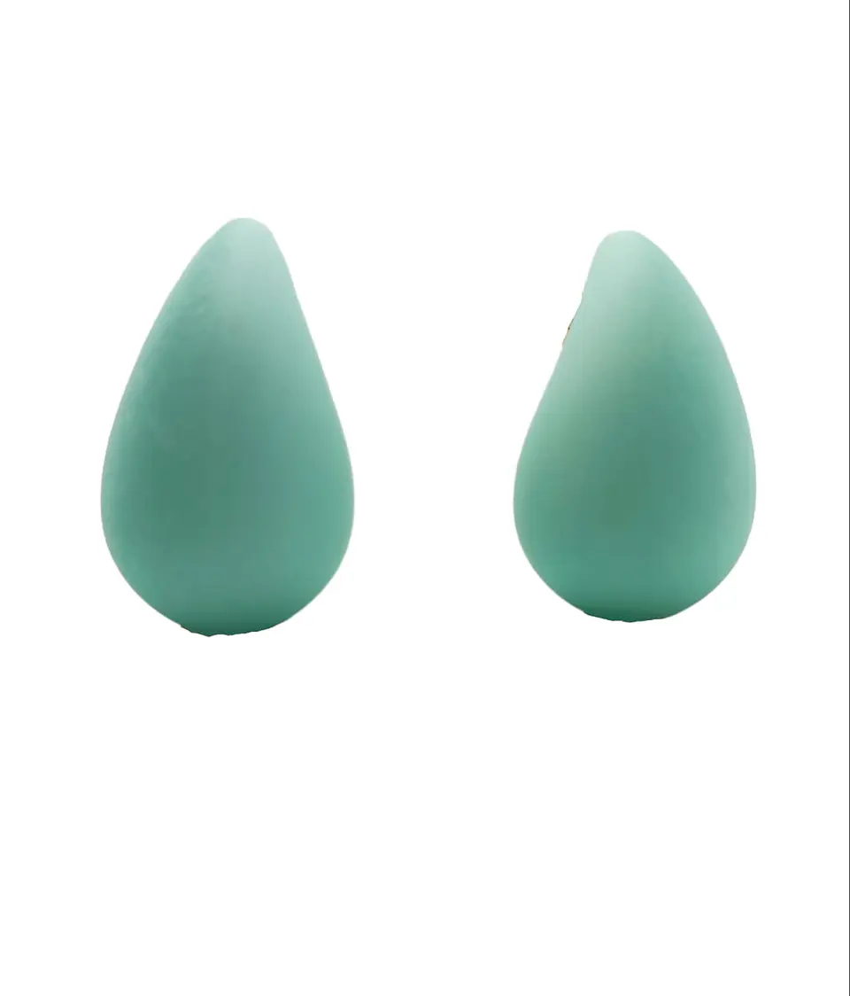 Aros Gota Celeste Earcuff Sin Perforacion Drop  6