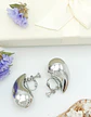 Aros Gota Chapado En Plata Earcuff Sin Perforación - Miniatura 2
