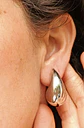 Aros Gota Chapado En Plata Earcuff Sin Perforación - Miniatura 4