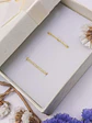 Aros Envolventes Modelo Monolito Plata S925 Chapada En Oro 18k - Miniatura 2