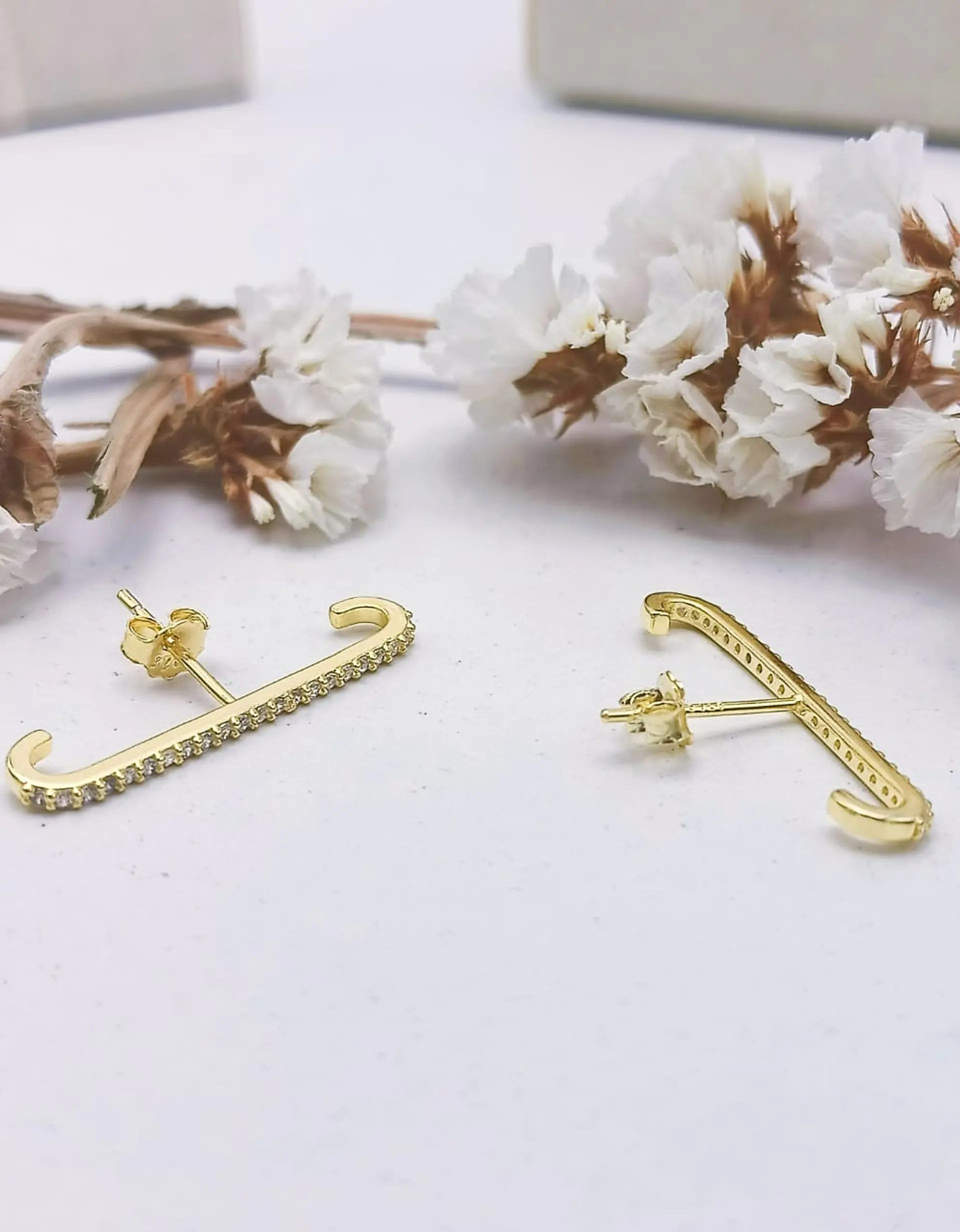 Aros Envolventes Modelo Monolito Plata S925 Chapada En Oro 18k 4