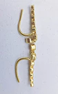Aros Trepadores modelo Constelación Plata S925 Chapado En Oro 18k - Miniatura 7