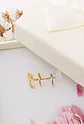 Aro Earcuff Triple Sin Perforación Plata 925 Chapado En Oro - Miniatura 2