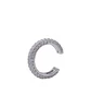 Aro Earcuff incrustaciones Pave Plata S925 Unidad - Miniatura 4