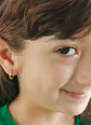 Argollas Huggies modelo Fairy 10mm Zirconias Plata 925 Chapada Oro 18k - Miniatura 5