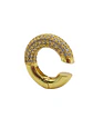 Aro Maxi Earcuff chunky Chapado En Oro 18k - Miniatura 1