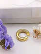 Aro Maxi Earcuff chunky Chapado En Oro 18k - Miniatura 2