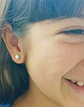 Aros Punto Luz 5mm Piercing Plata 925 Moissanita  - Miniatura 3