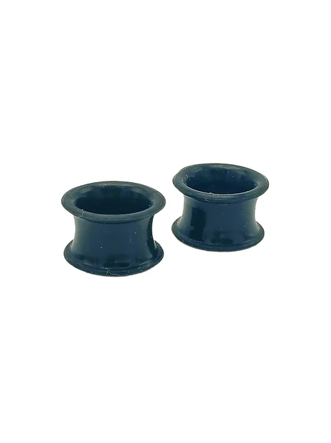 Aros Expansores Oreja 16mm Acampanado Estiradores Silicona