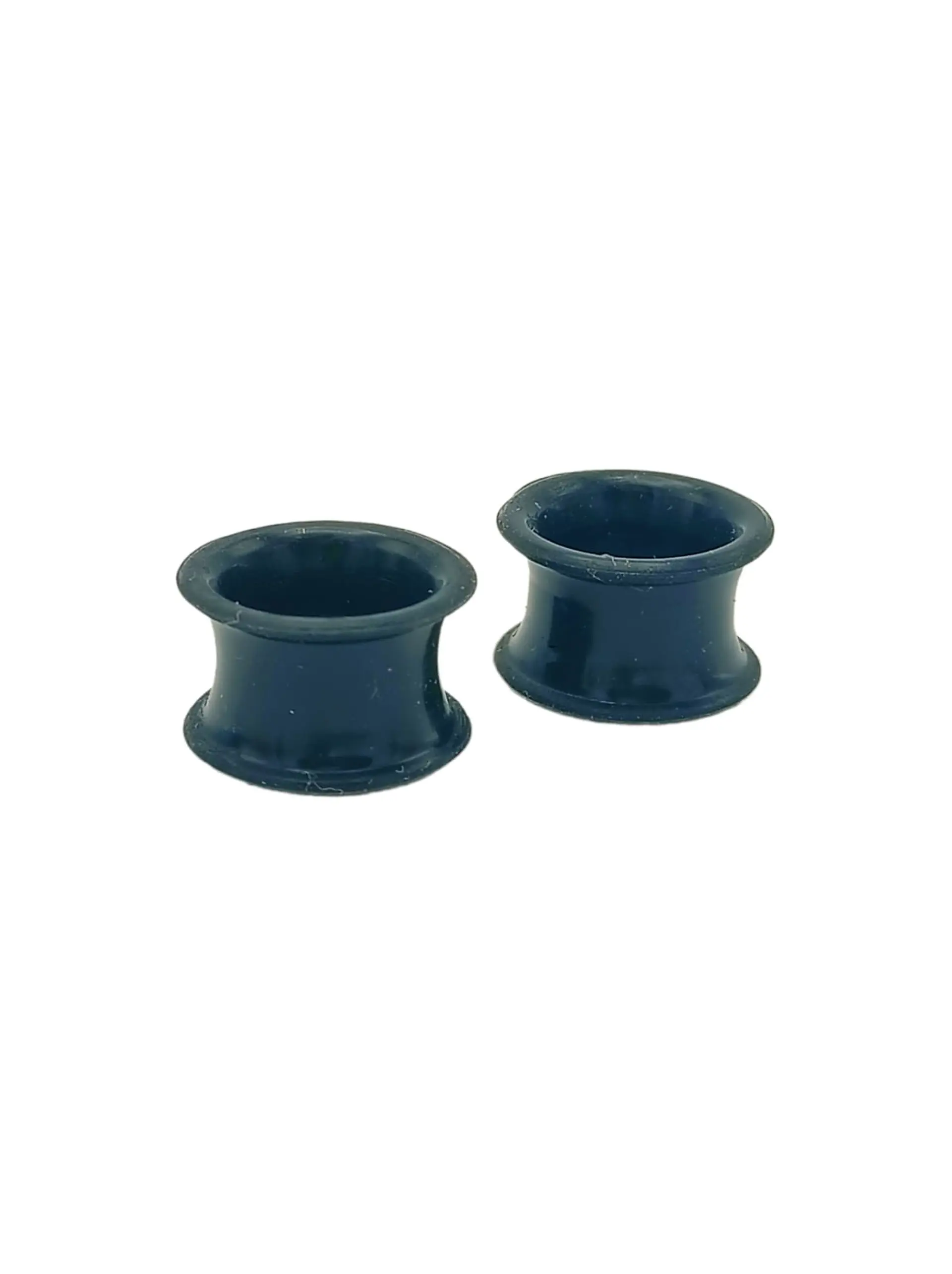 Aros Expansores Oreja 16mm Acampanado Estiradores Silicona 1