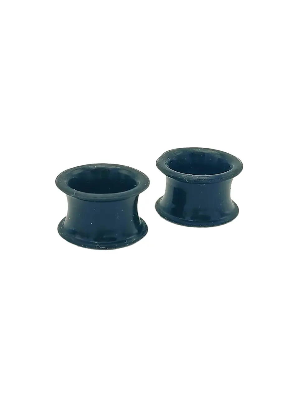 Aros Expansores Oreja 16mm Acampanado Estiradores Silicona 1