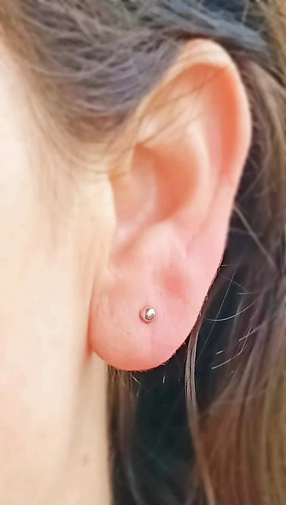 Pendientes Esferas plateadas de 3mm a 8 mm hipoalergénicos  2